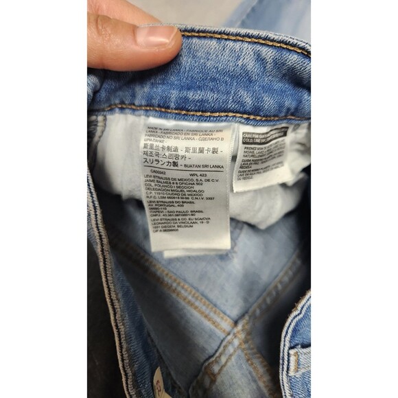 Levi’s 721 High Rise Skinny Jeans Stretch Women’s Size 29X24 - Picture 3 of 8